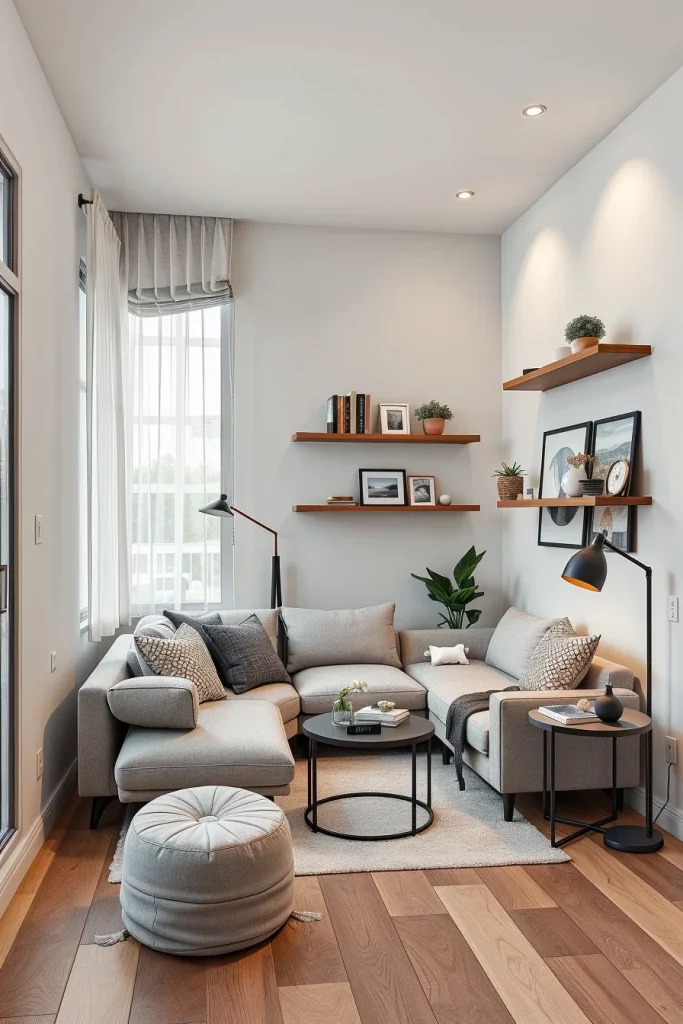 57 Small Space-Saving Living Room Ideas To Maximize Every Inch