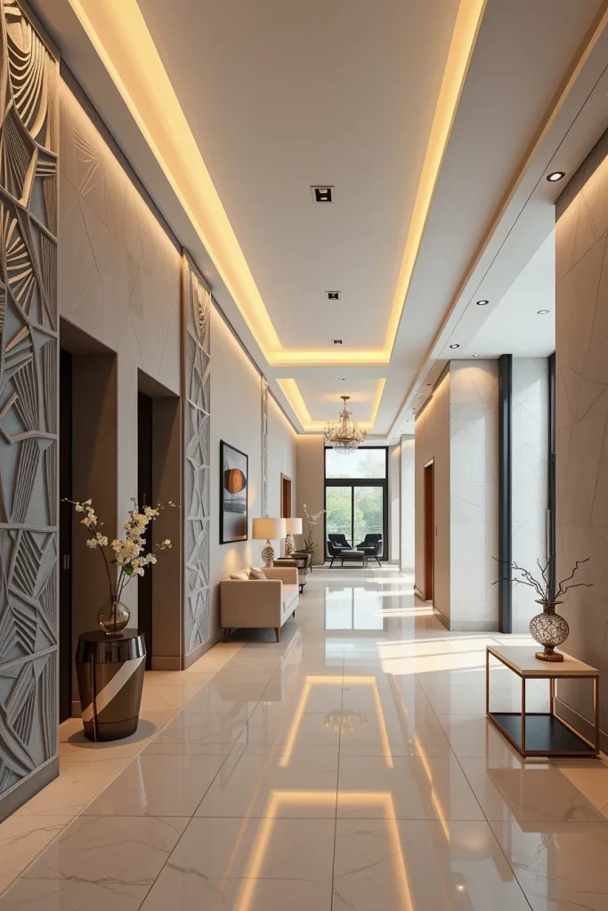 59 Modern Hallway Decor Styling Ideas To Create A Stunning Entryway