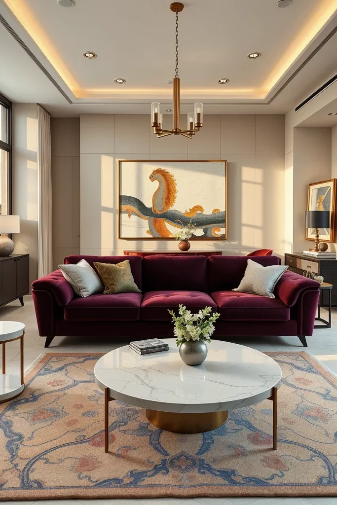 57 Plum Living Room Ideas For A Luxurious And Stylish Home