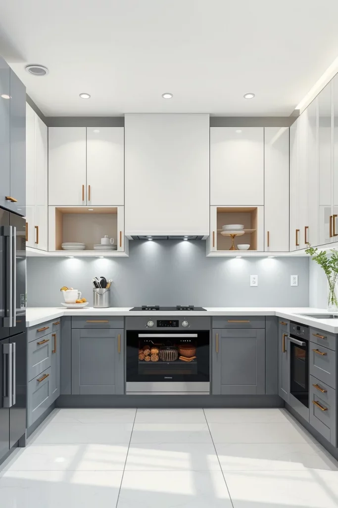 56 Gray White Kitchen Organization Ideas For A Stylish And Clutter-Free Space