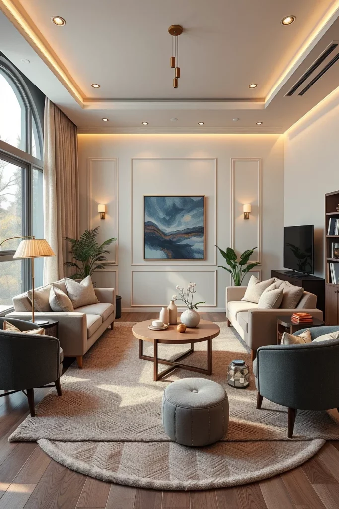 60 Curved Furniture Small Living Room Design Ideas To Maximize Style And Space