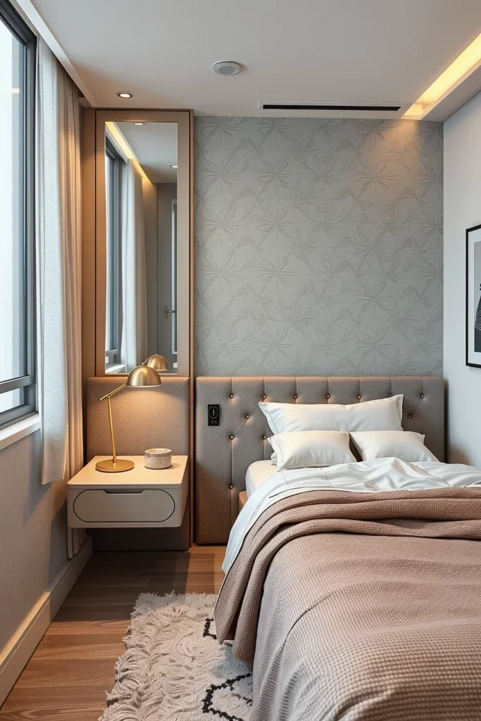 58 Curved Furniture Small Bedroom Design Ideas For Stylish Compact Spaces