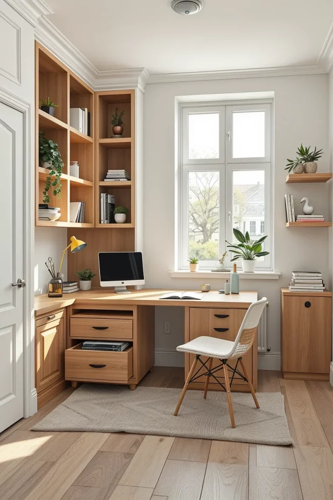 57 Home Office Organization Solution Ideas For A Stylish And Productive Workspace