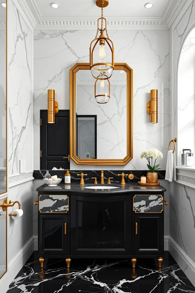 54 Black And White Bathroom Decor Ideas For A Stylish And Timeless Space