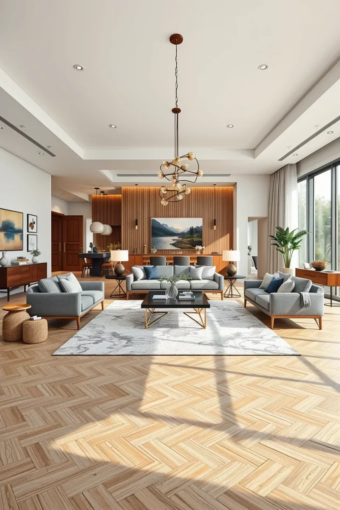 55 Open Concept Living Room Design Ideas For Stylish And Modern Homes