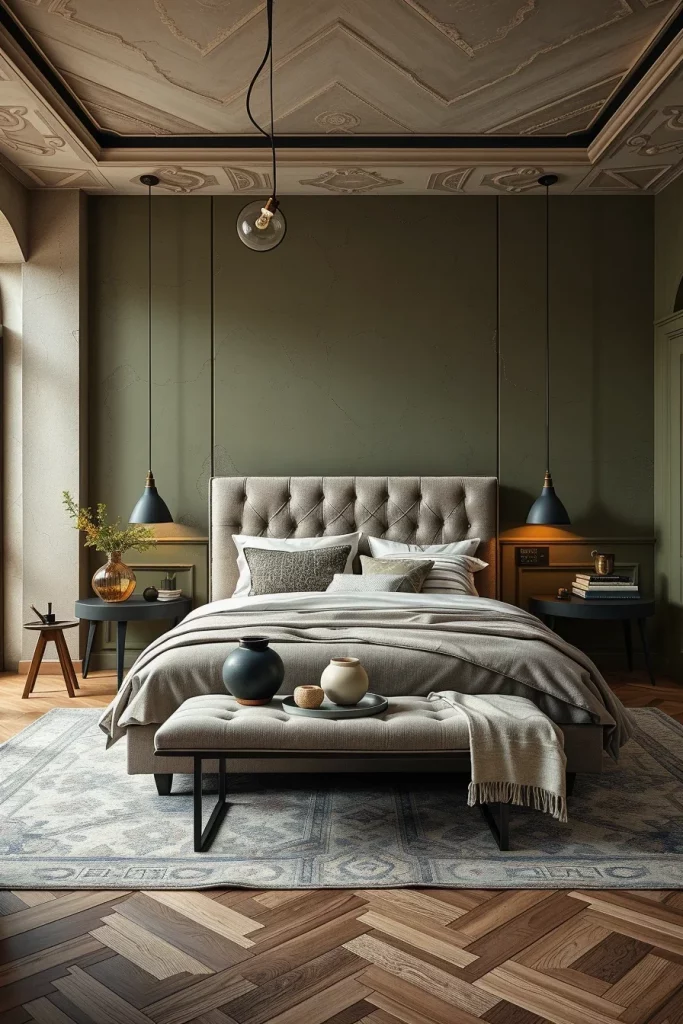 55 Modern Green Bedroom Ideas For A Stylish And Refreshing Retreat
