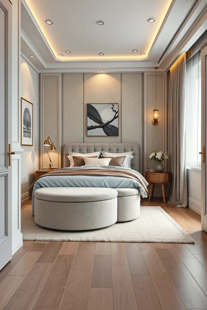 58 Curved Furniture Small Bedroom Design Ideas For Stylish Compact Spaces