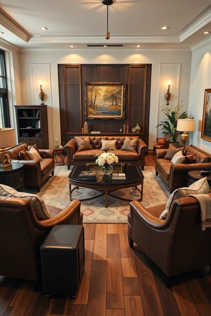 59 Chocolate Brown Living Room Ideas For A Cozy And Elegant Home