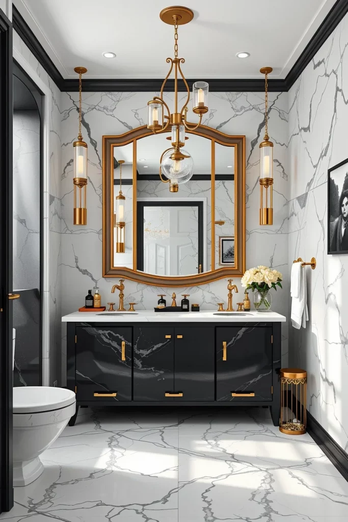 54 Black And White Bathroom Decor Ideas For A Stylish And Timeless Space