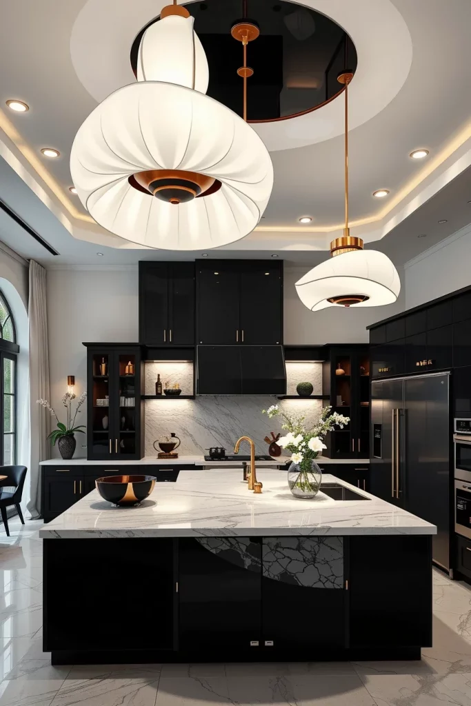57 Black And White Kitchen Decorating Inspiration Ideas For A Stylish Modern Home