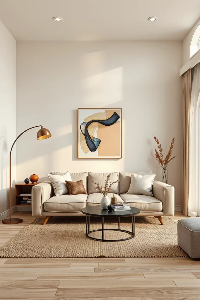 59 Neutral Small Living Room Styling Ideas For A Chic And Cozy Home