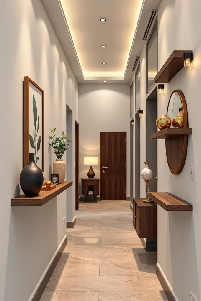 57 Modern Narrow Hallway Decorating Ideas To Transform Small Spaces