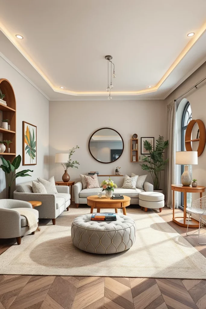 60 Curved Furniture Small Living Room Design Ideas To Maximize Style And Space