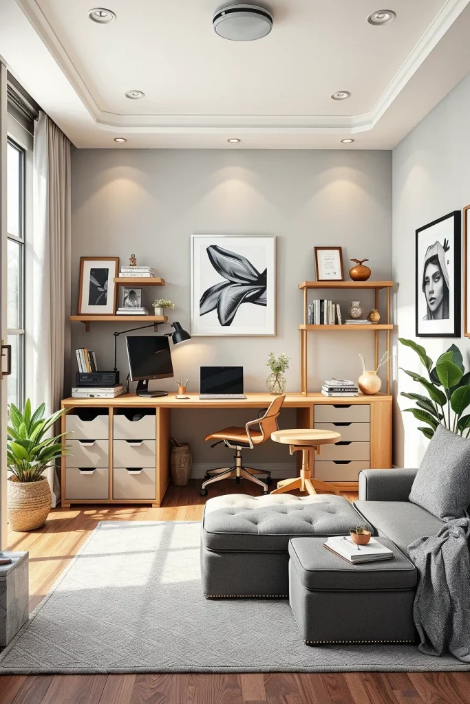 57 Home Office Organization Solution Ideas For A Stylish And Productive Workspace