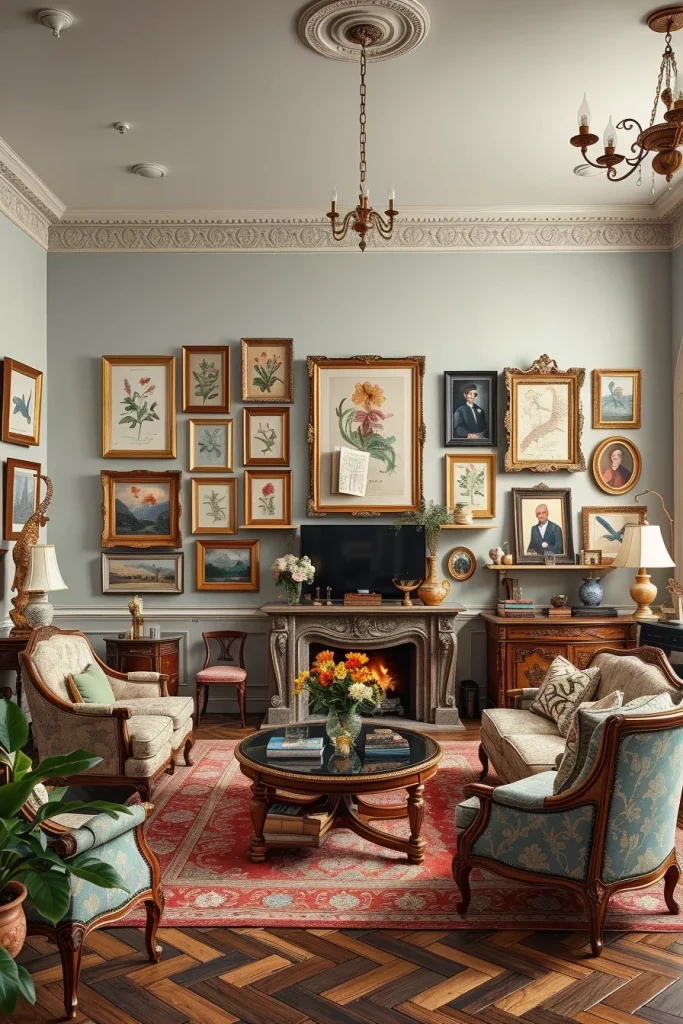 57 Vintage Living Room Decor Ideas For A Timeless And Cozy Home