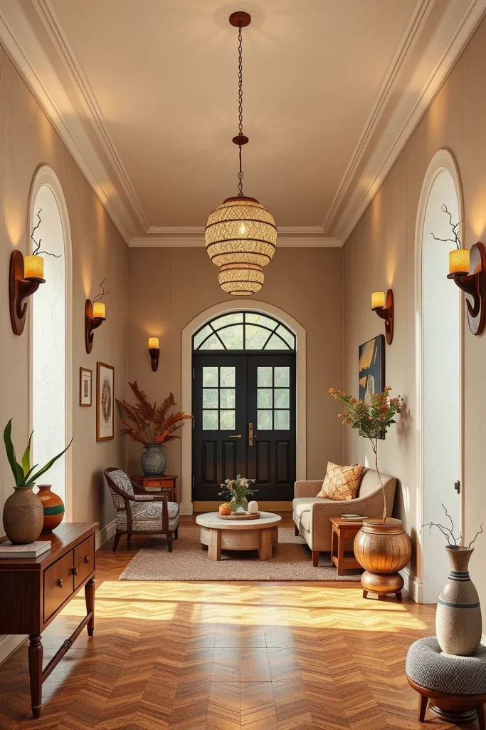 60 Afrohemian Hallway Decor Ideas To Create A Stylish And Cultural Entryway