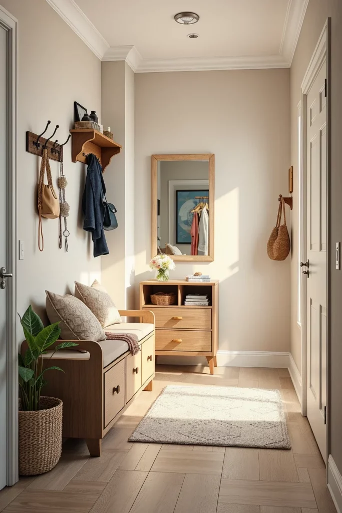 57 Small Hallway Organization Storage Solutions For A Stylish And Clutter-Free Entryway