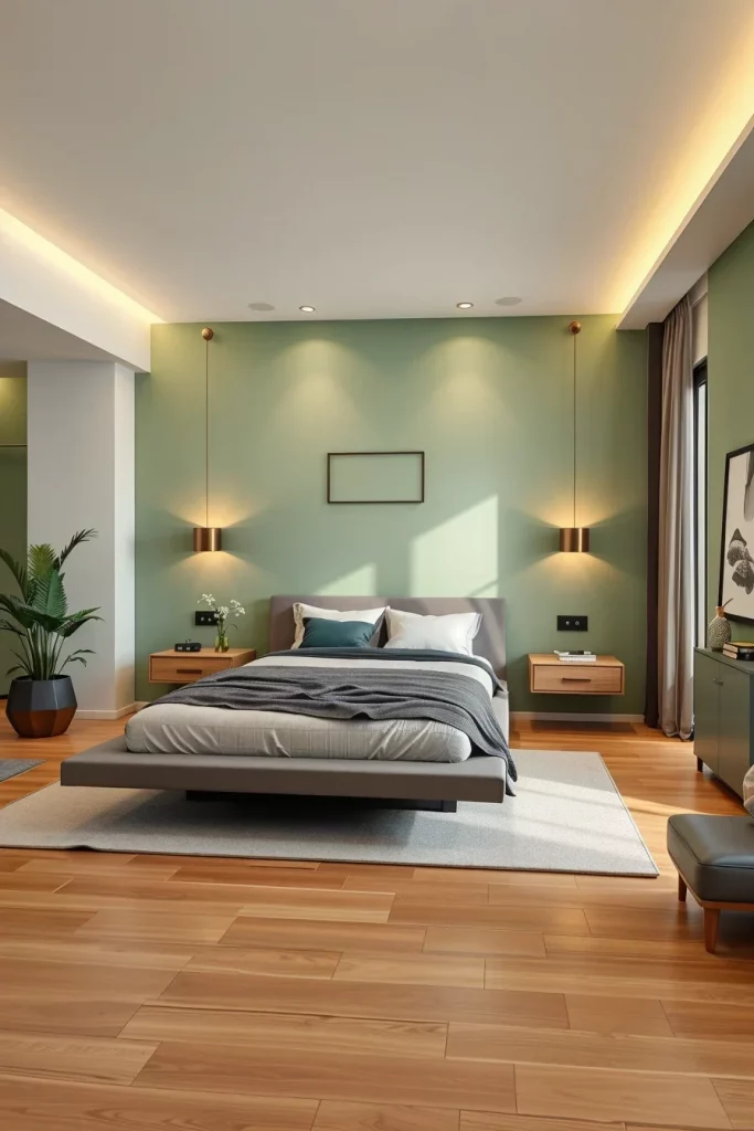 55 Modern Green Bedroom Ideas For A Stylish And Refreshing Retreat