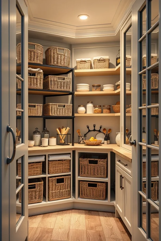 58 Pantry Decor With Woven Baskets Ideas To Create A Stylish And Organized Space
