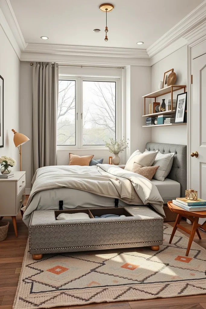 57 Small Bedroom Storage Ideas To Maximize Space In Style