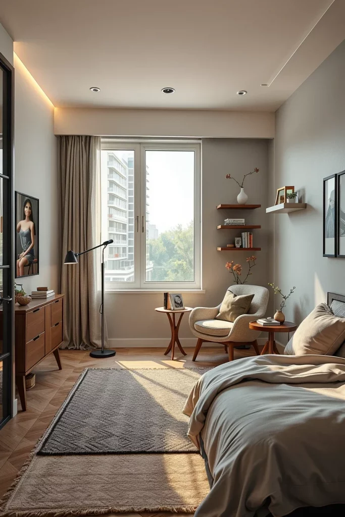 58 Curved Furniture Small Bedroom Design Ideas For Stylish Compact Spaces
