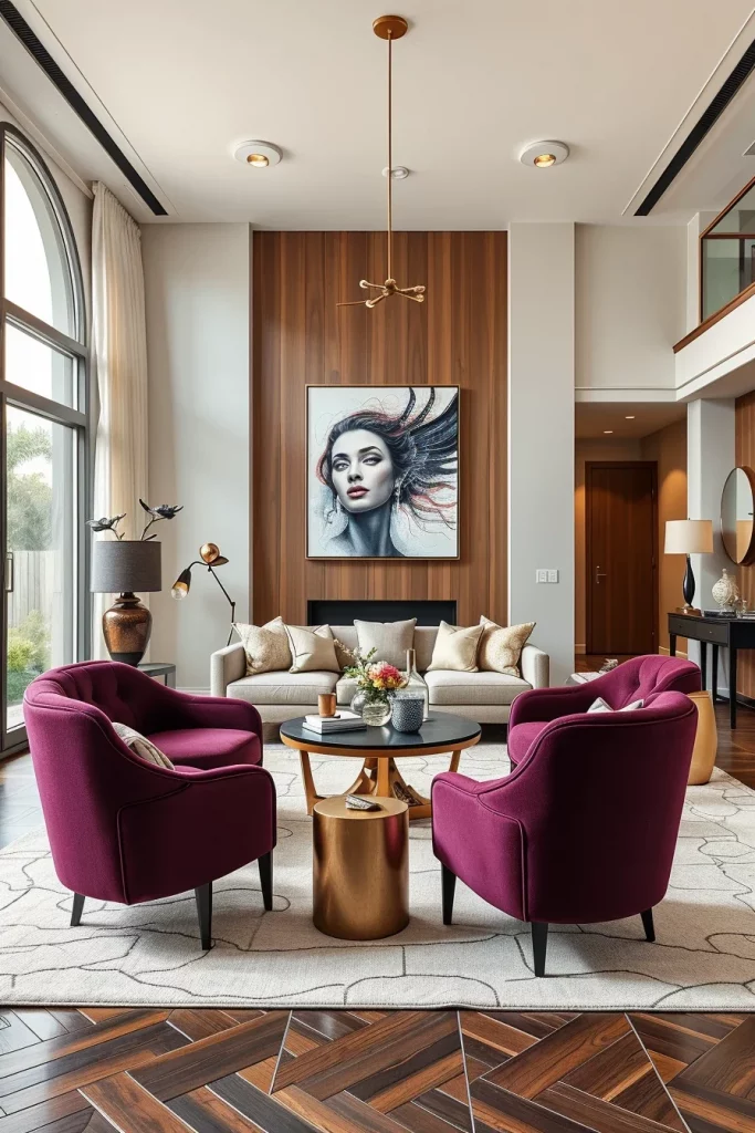 57 Plum Living Room Ideas For A Luxurious And Stylish Home
