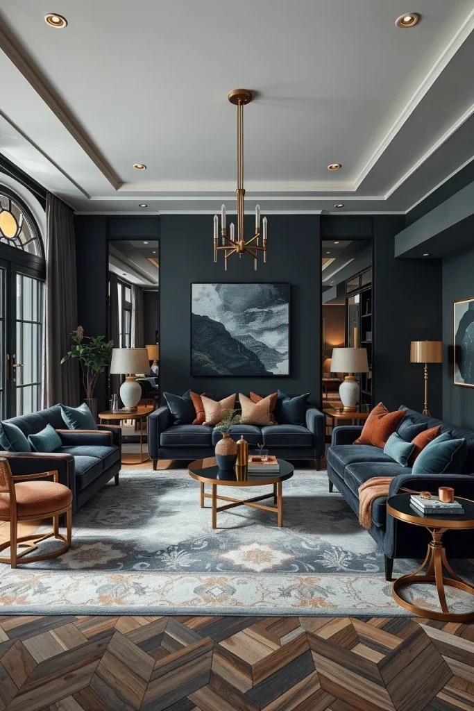 60 Dark And Moody Interiors That Bring Elegance, Drama, And Cozy Sophistication To Every Room