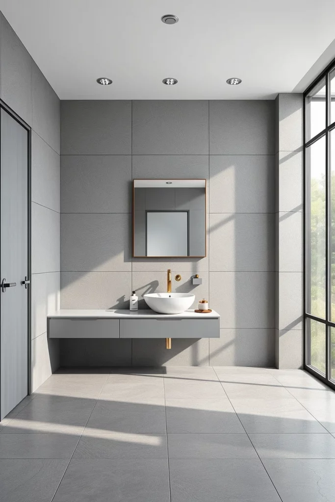 58 Modern Gray Bathroom Interior Trends That Redefine Contemporary Luxury