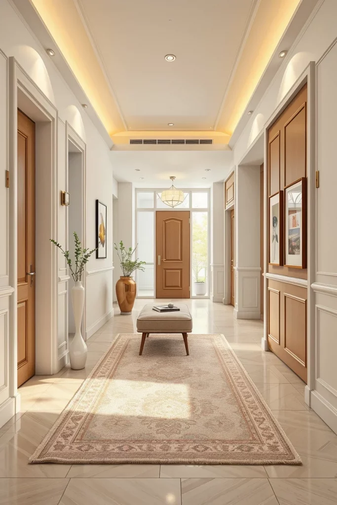 59 Modern Hallway Decor Styling Ideas To Create A Stunning Entryway