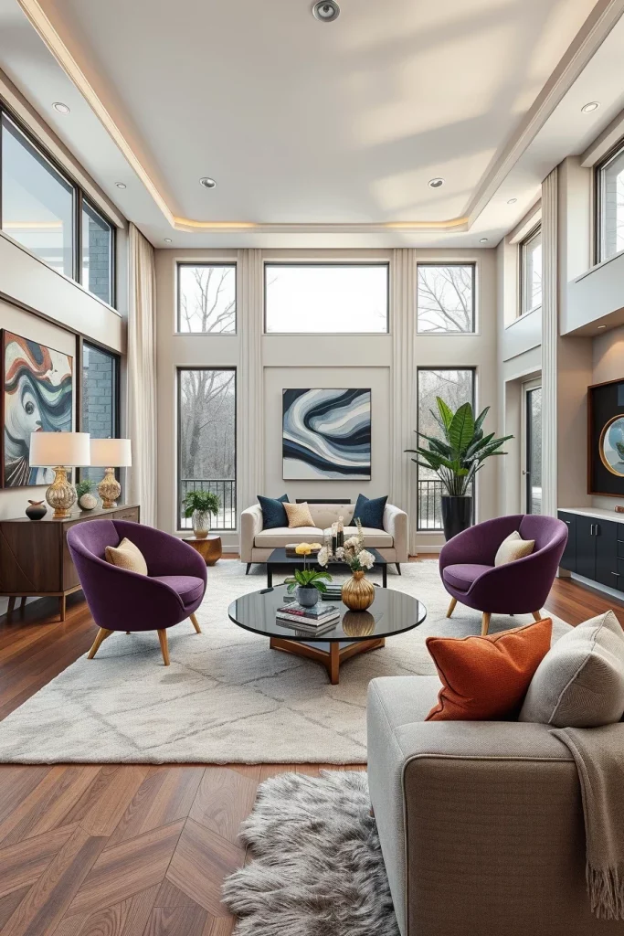 57 Plum Living Room Ideas For A Luxurious And Stylish Home