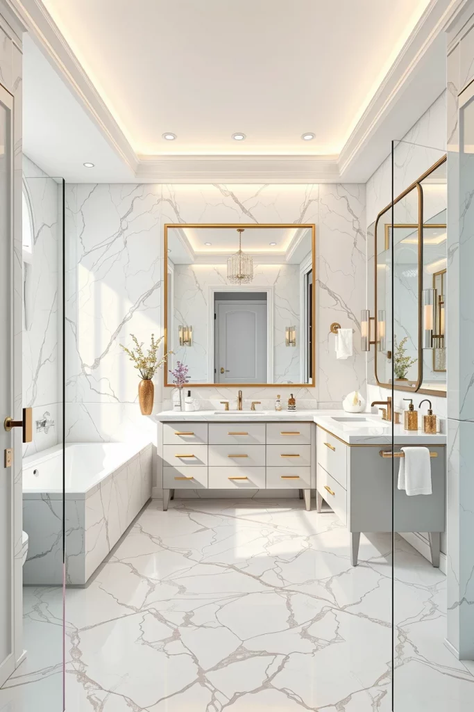 58 White Bathroom Decor Styling Ideas For A Timeless And Elegant Space