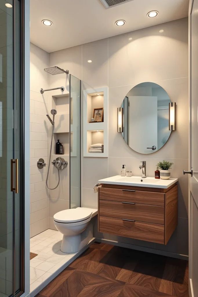 54 Small Bathroom Makeover Decorating Ideas To Transform Your Tiny Space