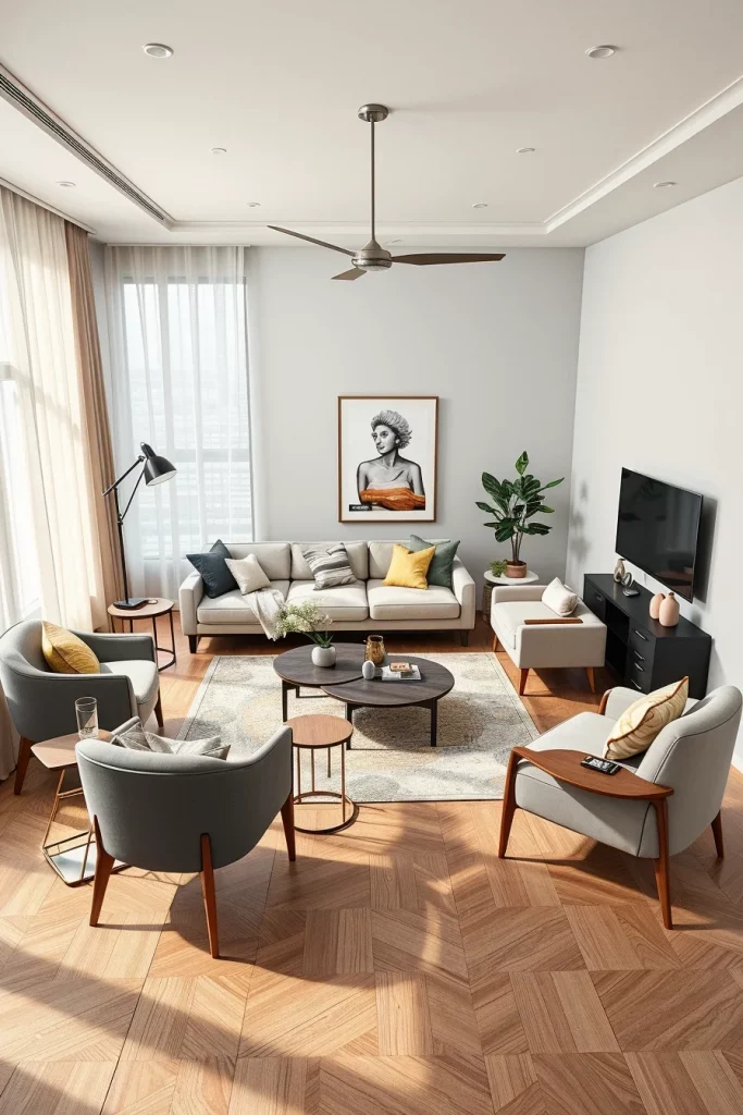 47 Small Living Room Design Inspiration Ideas To Transform Compact Spaces