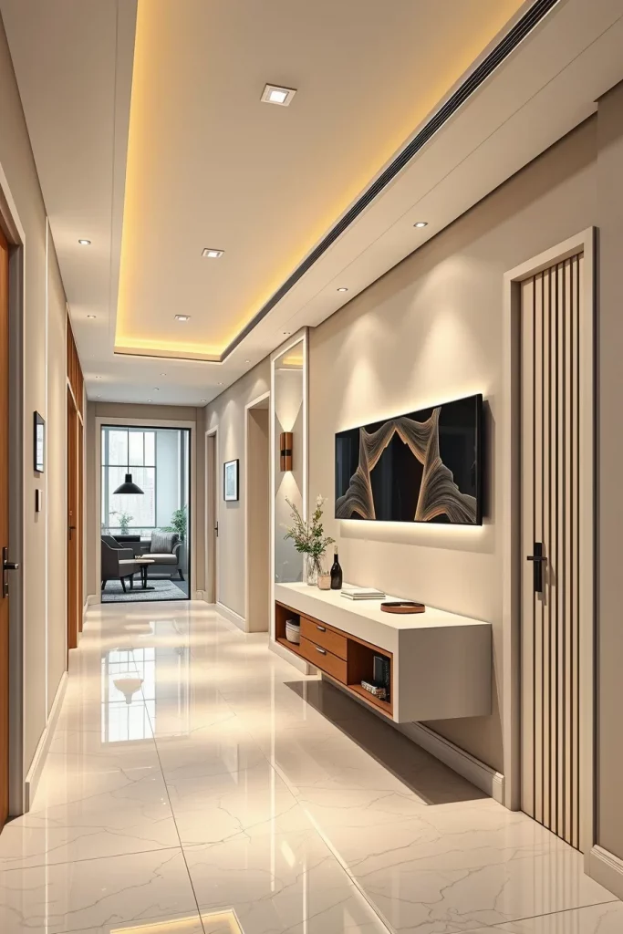 58 Modern Hallway Lighting Ideas To Brighten And Elevate Your Home