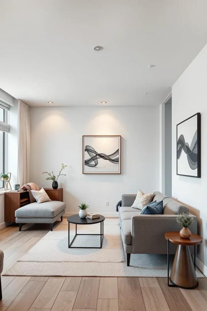 59 Small Apartment Living Room Design Ideas For Stylish And Functional Spaces