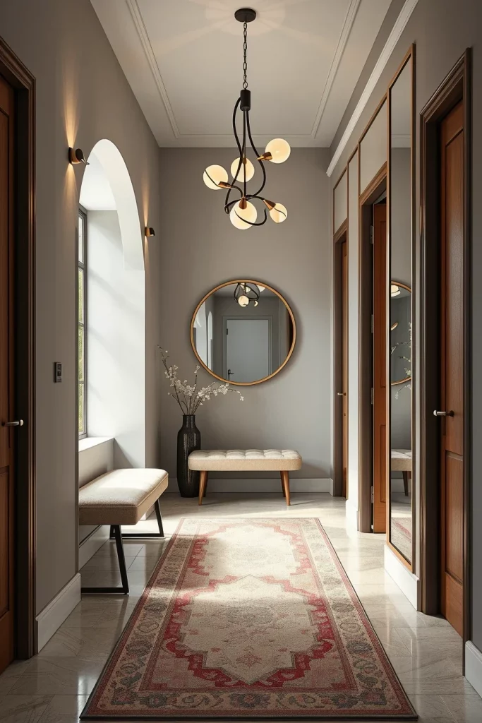 57 Modern Narrow Hallway Decorating Ideas To Transform Small Spaces