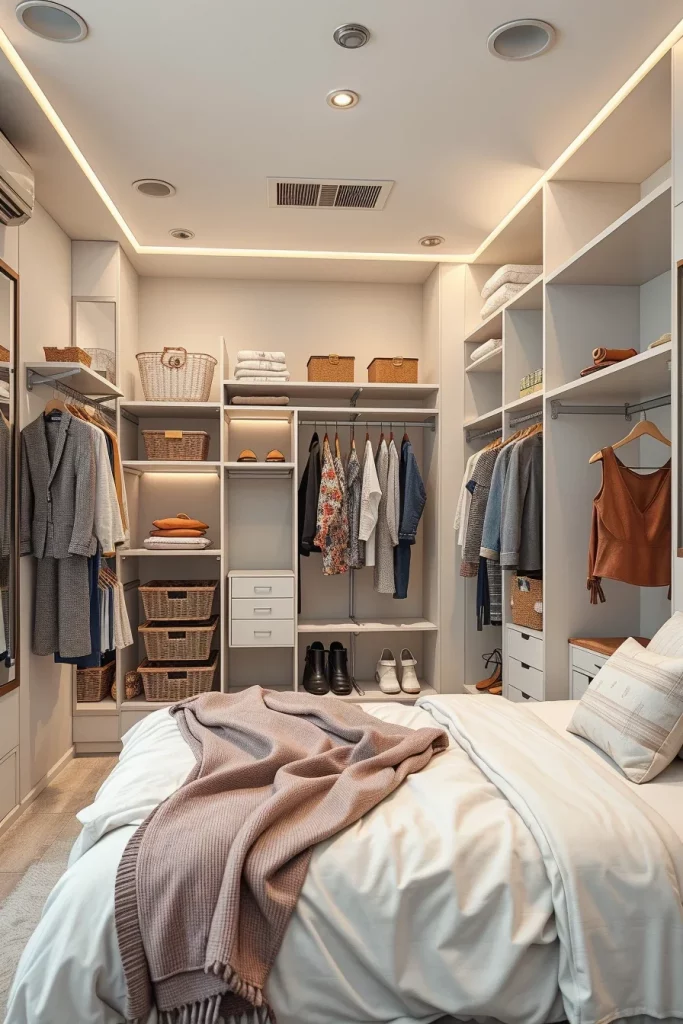 57 Small Bedroom Storage Ideas To Maximize Space In Style