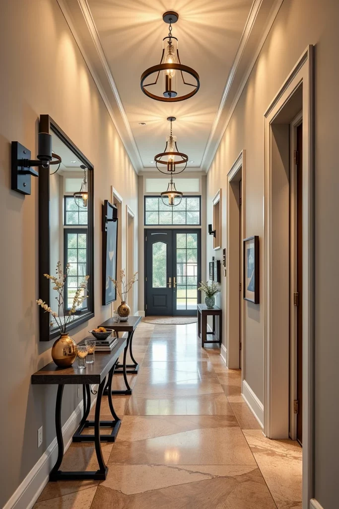 59 Modern Hallway Decor Styling Ideas To Create A Stunning Entryway