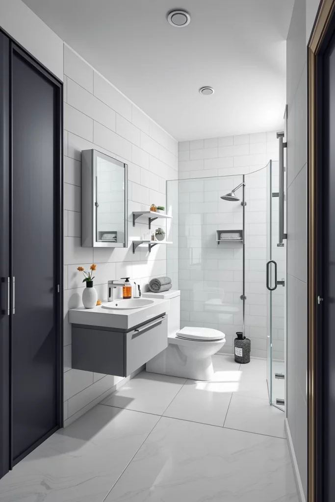 58 White Bathroom Decor Styling Ideas For A Timeless And Elegant Space