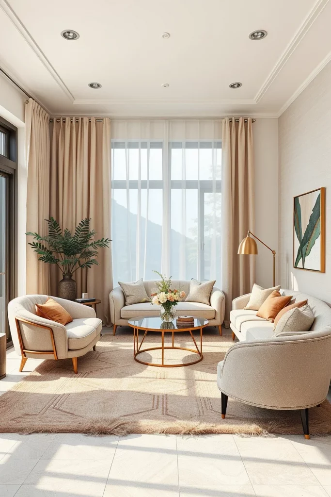 60 Curved Furniture Small Living Room Design Ideas To Maximize Style And Space