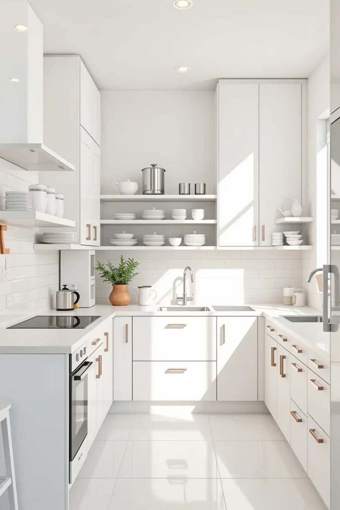 58 Open Shelving Ideas For Small Kitchens That Maximize Style And Storage