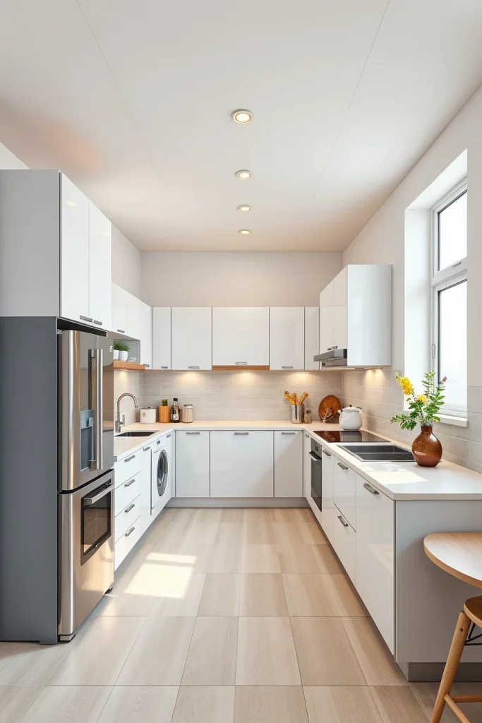 54 Compact Kitchen Design With Smart Storage Ideas For Stylish Small Spaces