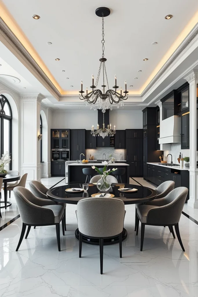 57 Black And White Kitchen Decorating Inspiration Ideas For A Stylish Modern Home