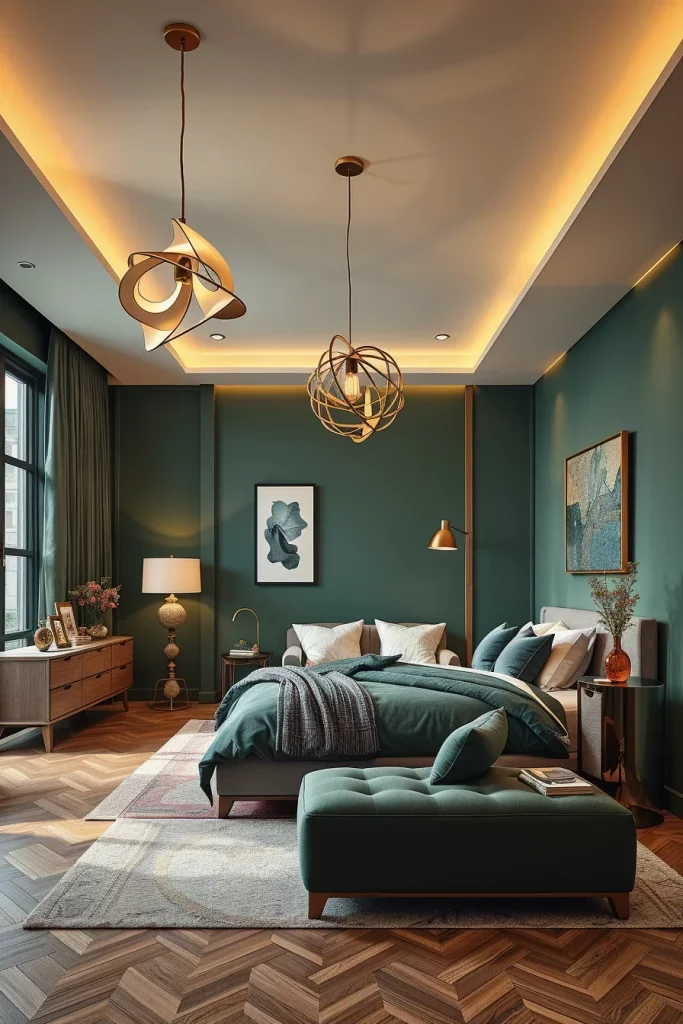 55 Modern Green Bedroom Ideas For A Stylish And Refreshing Retreat