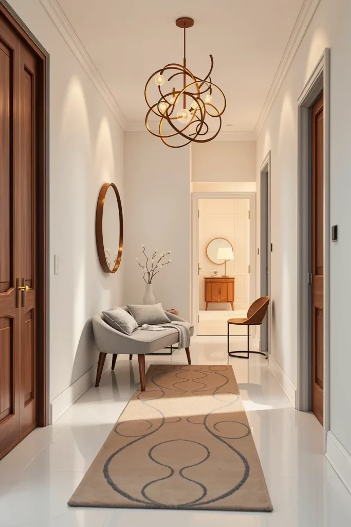 57 Modern Narrow Hallway Decorating Ideas To Transform Small Spaces