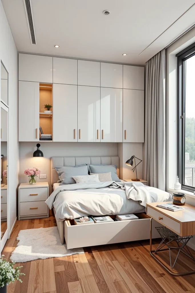 57 Modern Small Bedroom Decorating Ideas To Maximize Style In Tiny Spaces
