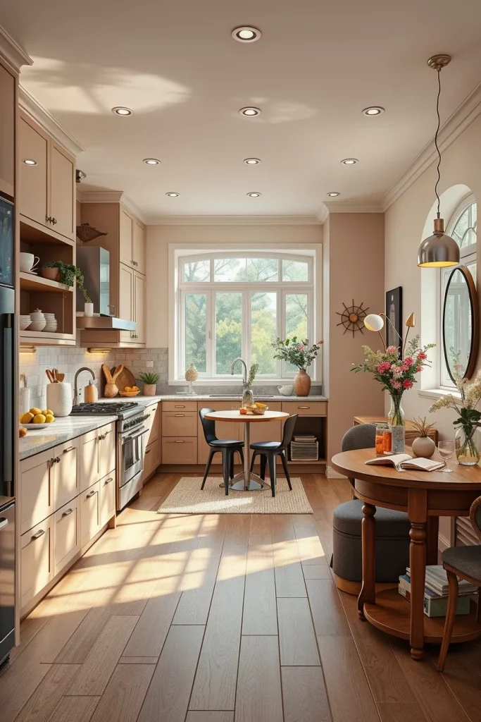 57 Curved Furniture Small Kitchen Design Ideas For A Stylish And Space-Saving Home