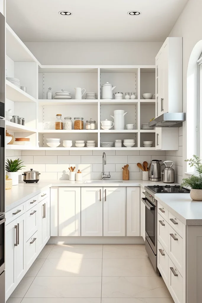 58 Open Shelving Ideas For Small Kitchens That Maximize Style And Storage
