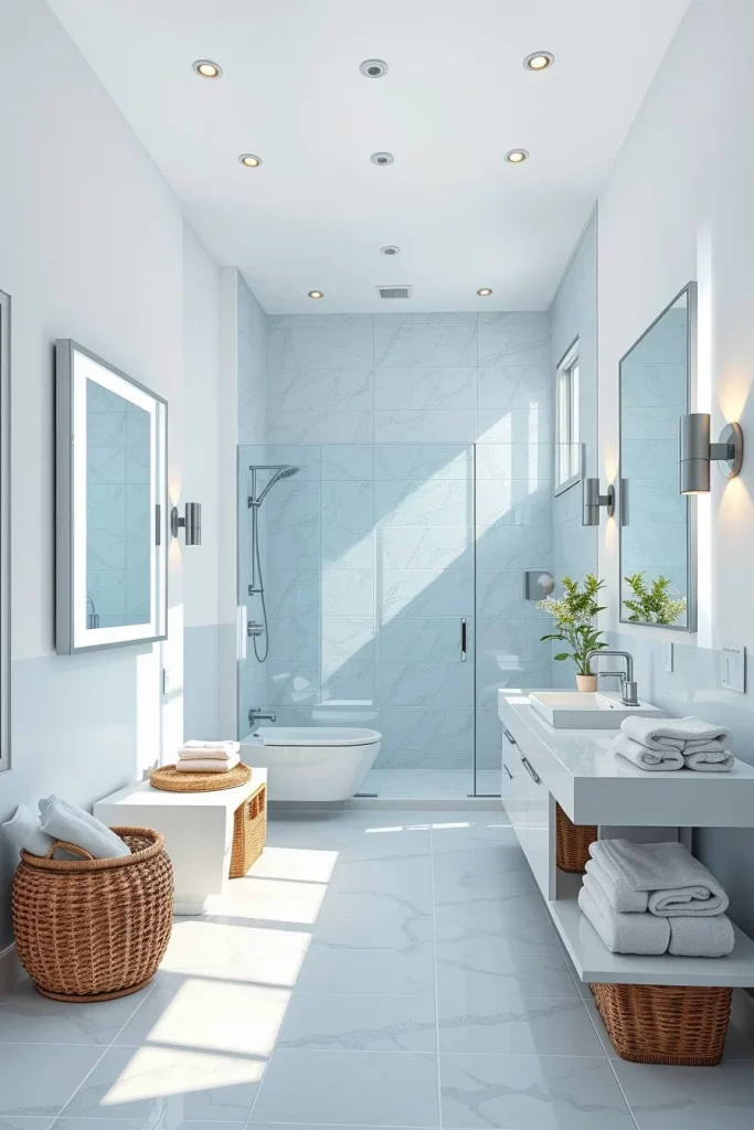 59 Blue And White Bathroom Decor Ideas For A Stylish And Timeless Space