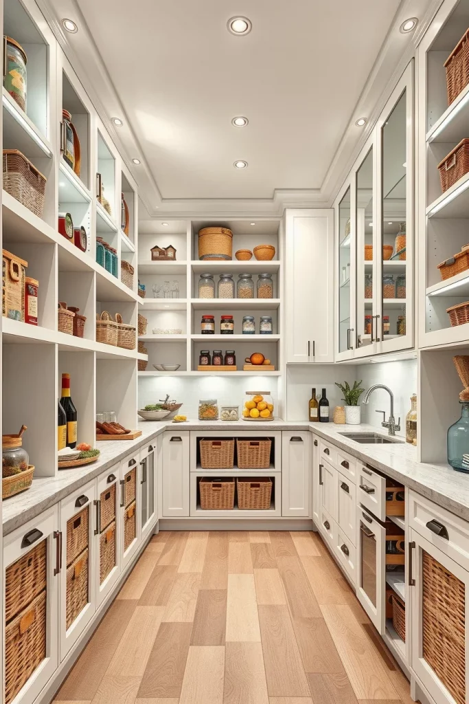 58 Modern Small Pantry Design Ideas To Maximize Style And Storage